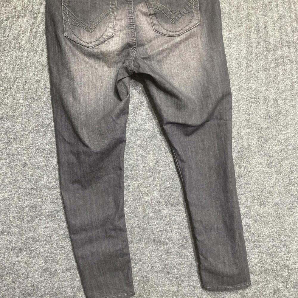 BONGO PLUS Khaki denim Women pants. Plus size 18W inseam Gray - Picture 6 of 9